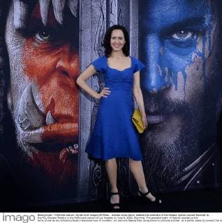 Actress Anna Galvin attends the premiere of the fantasy motion picture Warcraft at the TCL Chinese Theatre in the Hollywood section of Los Angeles on June 6, 2016. Storyline: The peaceful realm of Azeroth stands on the brink of war as its civilization faces a fearsome race of invaders: orc warriors fleeing their dying home to colonize another. As a portal opens to connect the two worlds, one army faces destruction and the other faces extinction.  LAP2016060620 JIMxRUYMEN