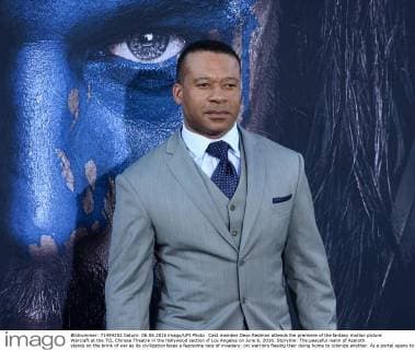 Cast member Dean Redman attends the premiere of the fantasy motion picture Warcraft at the TCL Chinese Theatre in the Hollywood section of Los Angeles on June 6, 2016. Storyline: The peaceful realm of Azeroth stands on the brink of war as its civilization faces a fearsome race of invaders: orc warriors fleeing their dying home to colonize another. As a portal opens to connect the two worlds, one army faces destruction and the other faces extinction.  LAP2016060616 JIMxRUYMEN