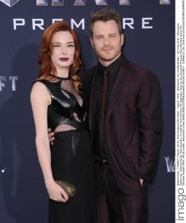 June 6, 2016 - Hollywood, CA, United States - 06 June 2016 - Hollywood, California - Chloe Dykstra, Rob Kazinsky. Arrivals for the Premiere Of Legendary Pictures and Universal Pictures Warcraft held at the TCL Chinese Theater IMAX. Photo Credit: Hollywood United States - ZUMAa123