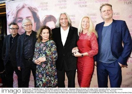 Johannes Silberschneider, Christian Wolff, Hannelore Elsner, Andreas Gruber, Elisabeth Escher und Fritjof Hohagen bei der Premiere des Kinofilms Hannas schlafende Hunde im Filmtheater Sendlinger Tor. München, 06.06.2016 Foto:xP.xSchönbergerx xFuturexImage