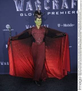 June 6, 2016 - Hollywood, CA, United States - 06 June 2016 - Hollywood, California - Jamie Lee Curtis. Arrivals for the Premiere Of Legendary Pictures and Universal Pictures Warcraft held at the TCL Chinese Theater IMAX. Photo Credit: Hollywood United States - ZUMAa123