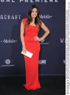 June 6, 2016 - Hollywood, CA, United States - 06 June 2016 - Hollywood, California - Maite Perroni. Arrivals for the Premiere Of Legendary Pictures and Universal Pictures Warcraft held at the TCL Chinese Theater IMAX. Photo Credit: Hollywood United States - ZUMAa123