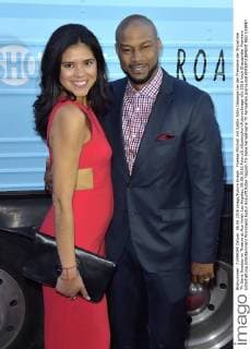 Finesse Mitchell mit Gattin Adris Debarge bei der Premiere der Showtime TV-Serie Roadies im Theatre at Ace Hotel. Los Angeles, 06.06.2016 Foto:xD.xStarbuckx xFuturexImage