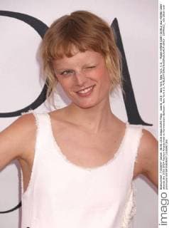June 6, 2016 - New York, New York, U.S. - Model HANNE GABY ODIELE aka HANNE GABY attends the 2016 CFDA Fashion Awards held at Hammerstein Ballroom. New York U.S. - ZUMAk03_
