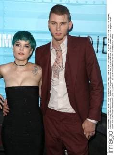 June 6, 2016 - Los Angeles, CA, United States - 06 June 2016 - Los Angeles, California - Halsey, Machine Gun Kelly.. Roadies Los Angeles Premiere held at The Theatre at Ace Hotel. Photo Credit: Los Angeles United States - ZUMAa123