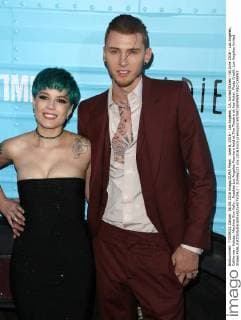 June 6, 2016 - Los Angeles, CA, United States - 06 June 2016 - Los Angeles, California - Halsey, Machine Gun Kelly.. Roadies Los Angeles Premiere held at The Theatre at Ace Hotel. Photo Credit: Los Angeles United States - ZUMAa123
