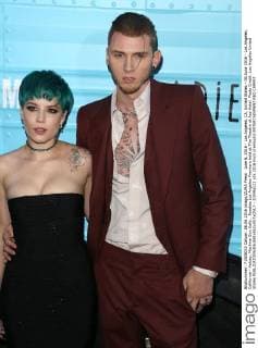June 6, 2016 - Los Angeles, CA, United States - 06 June 2016 - Los Angeles, California - Halsey, Machine Gun Kelly.. Roadies Los Angeles Premiere held at The Theatre at Ace Hotel. Photo Credit: Los Angeles United States - ZUMAa123