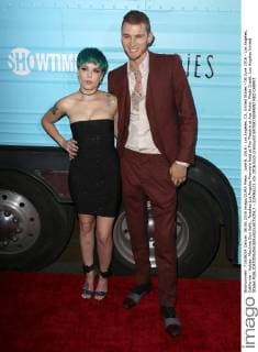 June 6, 2016 - Los Angeles, CA, United States - 06 June 2016 - Los Angeles, California - Halsey, Machine Gun Kelly.. Roadies Los Angeles Premiere held at The Theatre at Ace Hotel. Photo Credit: Los Angeles United States - ZUMAa123