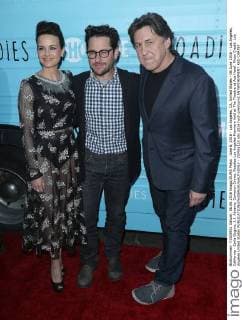 June 6, 2016 - Los Angeles, CA, United States - 06 June 2016 - Los Angeles, California - Carla Gugino, J.J. Abrams, Cameron Crowe. Roadies Los Angeles Premiere held at The Theatre at Ace Hotel. Photo Credit: Los Angeles United States - ZUMAa123