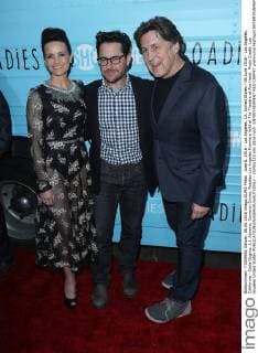 June 6, 2016 - Los Angeles, CA, United States - 06 June 2016 - Los Angeles, California - Carla Gugino, J.J. Abrams, Cameron Crowe. Roadies Los Angeles Premiere held at The Theatre at Ace Hotel. Photo Credit: Los Angeles United States - ZUMAa123