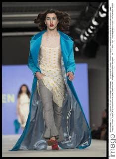 . 07 06 2016. London, United Kingdom. Ravensbourne show at Graduate Fashion Week 2016 in London.  xStephenxLockx xi-Imagesx IIM-12819-0019