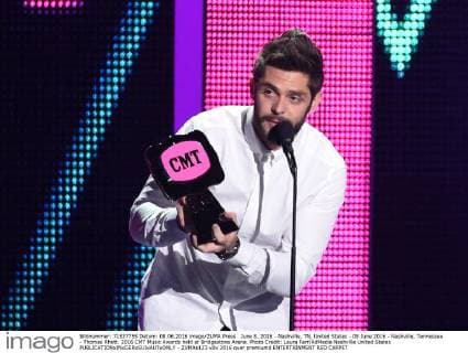 June 8, 2016 - Nashville, TN, United States - 08 June 2016 - Nashville, Tennessee - Thomas Rhett. 2016 CMT Music Awards held at Bridgestone Arena. Photo Credit: Laura Farr AdMedia Nashville United States - ZUMAa123