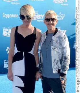 Filmpremiere Finding Dory in Hollywood June 8, 2016 - Hollywood, CA, United States - 08 June 2016 - Hollywood. Portia de Rossi, Ellen DeGeneres. Arrivals for the World Premiere Of Disney-Pixar s Finding Dory held at the El Capitan Theater. Photo Credit: Hollywood United States - ZUMAa123