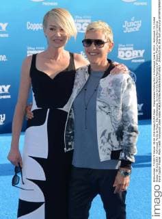 Filmpremiere Finding Dory in Hollywood June 8, 2016 - Hollywood, CA, United States - 08 June 2016 - Hollywood. Portia de Rossi, Ellen DeGeneres. Arrivals for the World Premiere Of Disney-Pixar s Finding Dory held at the El Capitan Theater. Photo Credit: Hollywood United States - ZUMAa123