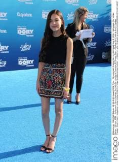 Filmpremiere Finding Dory in Hollywood June 8, 2016 - Hollywood, CA, United States - 08 June 2016 - Hollywood. Olivia Rodrigo. Arrivals for the World Premiere Of Disney-Pixar s Finding Dory held at the El Capitan Theater. Photo Credit: Hollywood United States - ZUMAa123