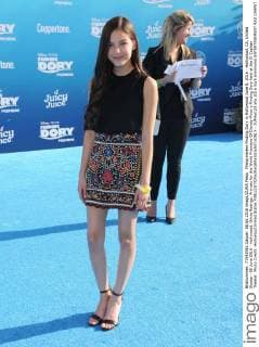 Filmpremiere Finding Dory in Hollywood June 8, 2016 - Hollywood, CA, United States - 08 June 2016 - Hollywood. Olivia Rodrigo. Arrivals for the World Premiere Of Disney-Pixar s Finding Dory held at the El Capitan Theater. Photo Credit: Hollywood United States - ZUMAa123