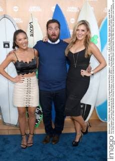 LOS ANGELES - JUN 8: Ally Maki, Brian Sacca, Jessica Lowe at the Animal Kingdom Premiere Screening at the The Rose Room on June 8, 2016 in Venice Beach, CA  KathyxHutchins