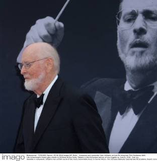Composer and conductor John Williams arrives for American Film Institutes 44th Life Achievement Award gala tribute to Williams at the Dolby Theatre in the Hollywood section of Los Angeles on June 9, 2016. Over six decades in Hollywood, Williams has written some of the most memorable music in movie history. His 100-plus features have earned 50 Academy Award nominations (making him the most-nominated living person), winning five times. Williams also received 22 Grammys, seven BAFTAs, five Emmys, four Golden Globes, a Kennedy Center Honor and the National Medal of Arts. And then there are all those iconic themes, the ones everyone in the world knows.  LAP2016060903 JIMxRUYMEN