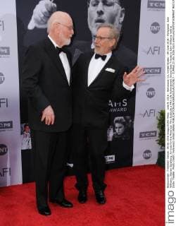 June 9, 2016 - Hollywood, CA, United States - 09 June 2016 - Hollywood. John Williams, Steven Spielberg. Arrivals for the American Film Institute s 44th Life Achievement Award Gala Tribute to John Williams held at Dolby Theater. Photo Credit: Hollywood United States - ZUMAa123
