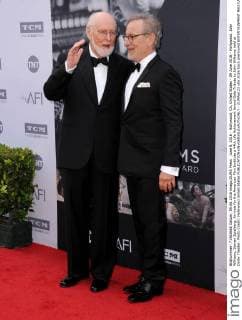 June 9, 2016 - Hollywood, CA, United States - 09 June 2016 - Hollywood. John Williams, Steven Spielberg. Arrivals for the American Film Institute s 44th Life Achievement Award Gala Tribute to John Williams held at Dolby Theater. Photo Credit: Hollywood United States - ZUMAa123