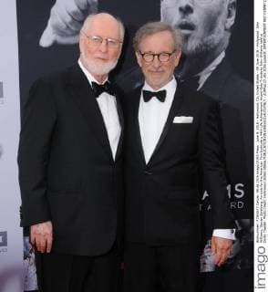 June 9, 2016 - Hollywood, CA, United States - 09 June 2016 - Hollywood. John Williams, Steven Spielberg. Arrivals for the American Film Institute s 44th Life Achievement Award Gala Tribute to John Williams held at Dolby Theater. Photo Credit: Hollywood United States - ZUMAa123
