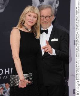 June 9, 2016 - Hollywood, CA, United States - 09 June 2016 - Hollywood. Kate Capshaw, Steven Spielberg. Arrivals for the American Film Institute s 44th Life Achievement Award Gala Tribute to John Williams held at Dolby Theater. Photo Credit: Hollywood United States - ZUMAa123