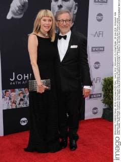 June 9, 2016 - Hollywood, CA, United States - 09 June 2016 - Hollywood. Kate Capshaw, Steven Spielberg. Arrivals for the American Film Institute s 44th Life Achievement Award Gala Tribute to John Williams held at Dolby Theater. Photo Credit: Hollywood United States - ZUMAa123