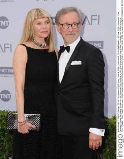 June 9, 2016 - Hollywood, CA, United States - 09 June 2016 - Hollywood. Kate Capshaw, Steven Spielberg. Arrivals for the American Film Institute s 44th Life Achievement Award Gala Tribute to John Williams held at Dolby Theater. Photo Credit: Hollywood United States - ZUMAa123