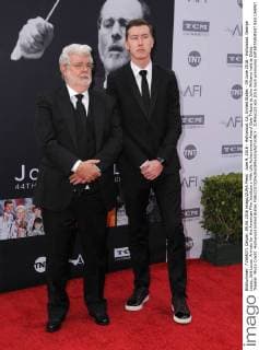 June 9, 2016 - Hollywood, CA, United States - 09 June 2016 - Hollywood. George Lucas, Jett Lucas. Arrivals for the American Film Institute s 44th Life Achievement Award Gala Tribute to John Williams held at Dolby Theater. Photo Credit: Hollywood United States - ZUMAa123