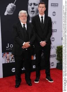 June 9, 2016 - Hollywood, CA, United States - 09 June 2016 - Hollywood. George Lucas, Jett Lucas. Arrivals for the American Film Institute s 44th Life Achievement Award Gala Tribute to John Williams held at Dolby Theater. Photo Credit: Hollywood United States - ZUMAa123