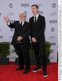 June 9, 2016 - Hollywood, CA, United States - 09 June 2016 - Hollywood. George Lucas, Jett Lucas. Arrivals for the American Film Institute s 44th Life Achievement Award Gala Tribute to John Williams held at Dolby Theater. Photo Credit: Hollywood United States - ZUMAa123