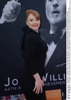 Actress Bryce Dallas Howard attends American Film Institute s 44th Life Achievement Award gala tribute to composer John Williams at the Dolby Theatre in the Hollywood section of Los Angeles on June 9, 2016. Over six decades in Hollywood, Williams has written some of the most memorable music in movie history. His 100-plus features have earned 50 Academy Award nominations (making him the most-nominated living person), winning five times. Williams also received 22 Grammys, seven BAFTAs, five Emmys, four Golden Globes, a Kennedy Center Honor and the National Medal of Arts. And then there are all those iconic themes, the ones everyone in the world knows.  LAP2016060923 JIMxRUYMEN