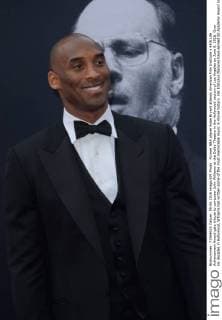 Former NBA player Kobe Bryant attends American Film Institute s 44th Life Achievement Award gala tribute to composer John Williams at the Dolby Theatre in the Hollywood section of Los Angeles on June 9, 2016. Over six decades in Hollywood, Williams has written some of the most memorable music in movie history. His 100-plus features have earned 50 Academy Award nominations (making him the most-nominated living person), winning five times. Williams also received 22 Grammys, seven BAFTAs, five Emmys, four Golden Globes, a Kennedy Center Honor and the National Medal of Arts. And then there are all those iconic themes, the ones everyone in the world knows.  LAP2016060928 JIMxRUYMEN