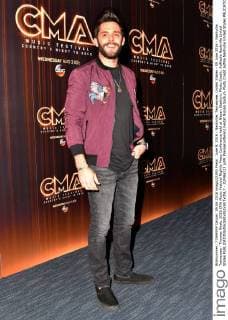 June 9, 2016 - Nashville, Tennessee, United States - 09 June 2016 - Nashville, Tennessee - Thomas Rhett. 2016 CMA Music Festival Nightly Press Conference held at Nissan Stadium. Photo Credit: AdMedia Nashville United States - ZUMAa123