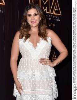 June 9, 2016 - Nashville, Tennessee, United States - 09 June 2016 - Nashville, Tennessee - Hillary Scott, Lady Antebellum. 2016 CMA Music Festival Nightly Press Conference held at Nissan Stadium. Photo Credit: AdMedia Nashville United States - ZUMAa123