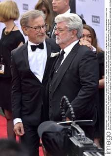 Steven Spielberg und George Lucas bei der 44. AFI Life Achievement Award Gala im Dolby Theatre, Hollywood. Los Angeles, 09.06.2016 Foto:xD.xStarbuckx xFuturexImage