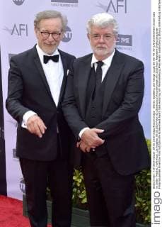 Steven Spielberg und George Lucas bei der 44. AFI Life Achievement Award Gala im Dolby Theatre, Hollywood. Los Angeles, 09.06.2016 Foto:xD.xStarbuckx xFuturexImage