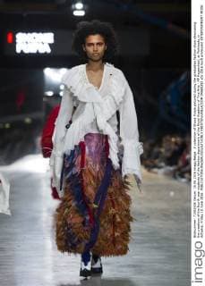 A collection of Shone Puipia pictured during the graduation fashion show showcasing the creations of the fourth year students of the fashion department of the Royal Academy of Fine Arts - AP Hogeschool, at Parkloods, in Antwerp, Friday 10 June 2016.  KRISTOFxVANxACCOM 04869292