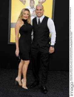 Tito Ortiz & Amber Nicole Miller CENTRAL INTELLIGENCE FILM PREMIERE Los Angeles Patrick Rideaux PicturePerfect