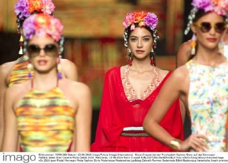 Rocio Crusset bei der Truchacloth Fashion Show auf der Swimwear Fashion Week Gran Canaria Moda Calida 2016. Meloneras, 10.06.2016 Rocio Crusset  Foto:xDyDxFotografosx xFuturexImage