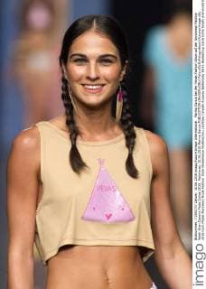 Marina Garcia bei der Vevas Fashion Show auf der Swimwear Fashion Week Gran Canaria Moda Calida 2016. Meloneras, 10.06.2016 Marina Garcia  Foto:xDyDxFotografosx xFuturexImage