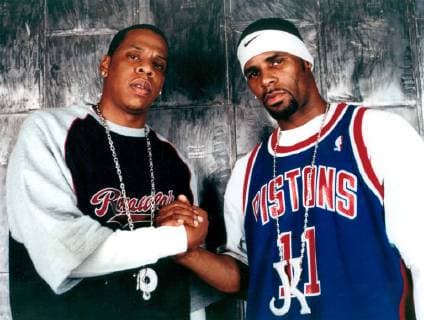 JAY-Z AND R. KELLY 2002.SUPPLIED BY AR TV FILM STILL - ZUMAg49_