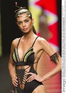 Joana Sanz bei der Patri Santana Swimwear Fashion Show auf der Swimwear Fashion Week Gran Canaria Moda Calida 2016. Meloneras, 10.06.2016 Joana Sanz  Foto:xDyDxFotografosx xFuturexImage