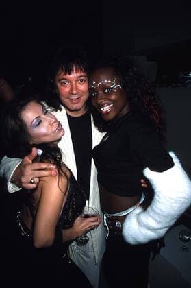 Jan. 1, 2011 - K25329JKRON: 6 13 02.THE FIFTH ANNIVERSARY PARTY IN HONOR OF IVY SUPERONIC S 29TH BIRTHDAY AT SUEDE IN NYC.. JOHN KRONDES 2002.MS. KITTY, ALAN MERRILL AND MELKY JEAN - ZUMAg49_