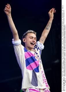 June 11, 2016 - Manchester, Greater Manchester, UK - Manchester , UK . Years & Years , lead by OLLY ALEXANDER , perform on the main stage at the Parklife music festival at Heaton Park in Manchester Manchester UK  - ZUMAl94_