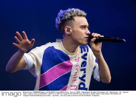 June 11, 2016 - Manchester, Greater Manchester, UK - Manchester , UK . Years & Years , lead by OLLY ALEXANDER , perform on the main stage at the Parklife music festival at Heaton Park in Manchester Manchester UK  - ZUMAl94_