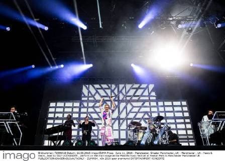 June 11, 2016 - Manchester, Greater Manchester, UK - Manchester , UK . Years & Years , lead by OLLY ALEXANDER , perform on the main stage at the Parklife music festival at Heaton Park in Manchester Manchester UK  - ZUMAl94_