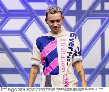 June 11, 2016 - Manchester, Greater Manchester, UK - Manchester , UK . Years & Years , lead by OLLY ALEXANDER , perform on the main stage at the Parklife music festival at Heaton Park in Manchester Manchester UK  - ZUMAl94_