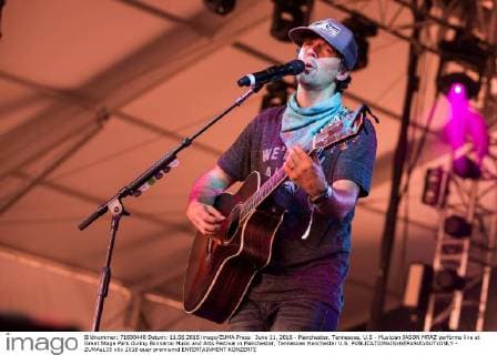 June 11, 2016 - Manchester, Tennessee, U.S - Musician JASON MRAZ performs live at Great Stage Park during Bonnaroo Music and Arts Festival in Manchester, Tennessee Manchester U.S. - ZUMAs135