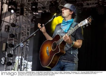 June 11, 2016 - Manchester, Tennessee, U.S - Musician JASON MRAZ performs live at Great Stage Park during Bonnaroo Music and Arts Festival in Manchester, Tennessee Manchester U.S. - ZUMAs135